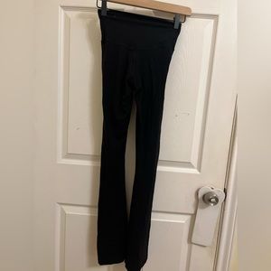 Aerie high waisted crossover super flare leggings size medium